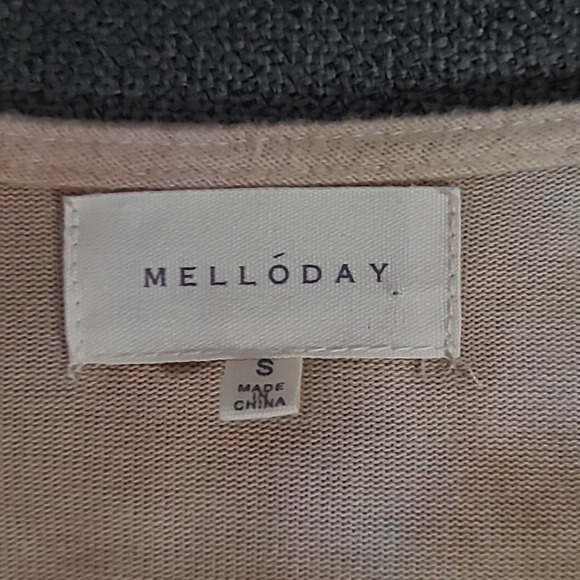 Melloday tie dye v-neck sweater‎ - Picture 4 of 4